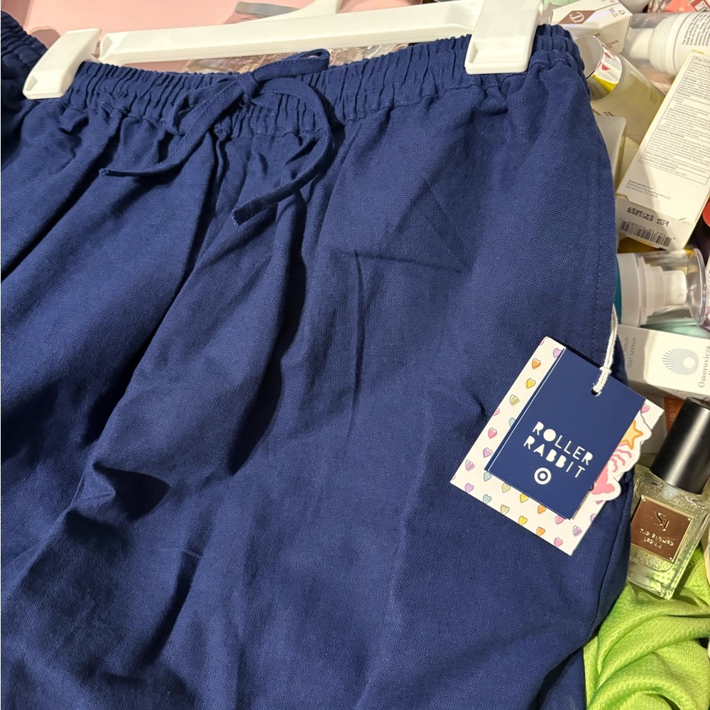 Roller Rabbit Navy Skirt